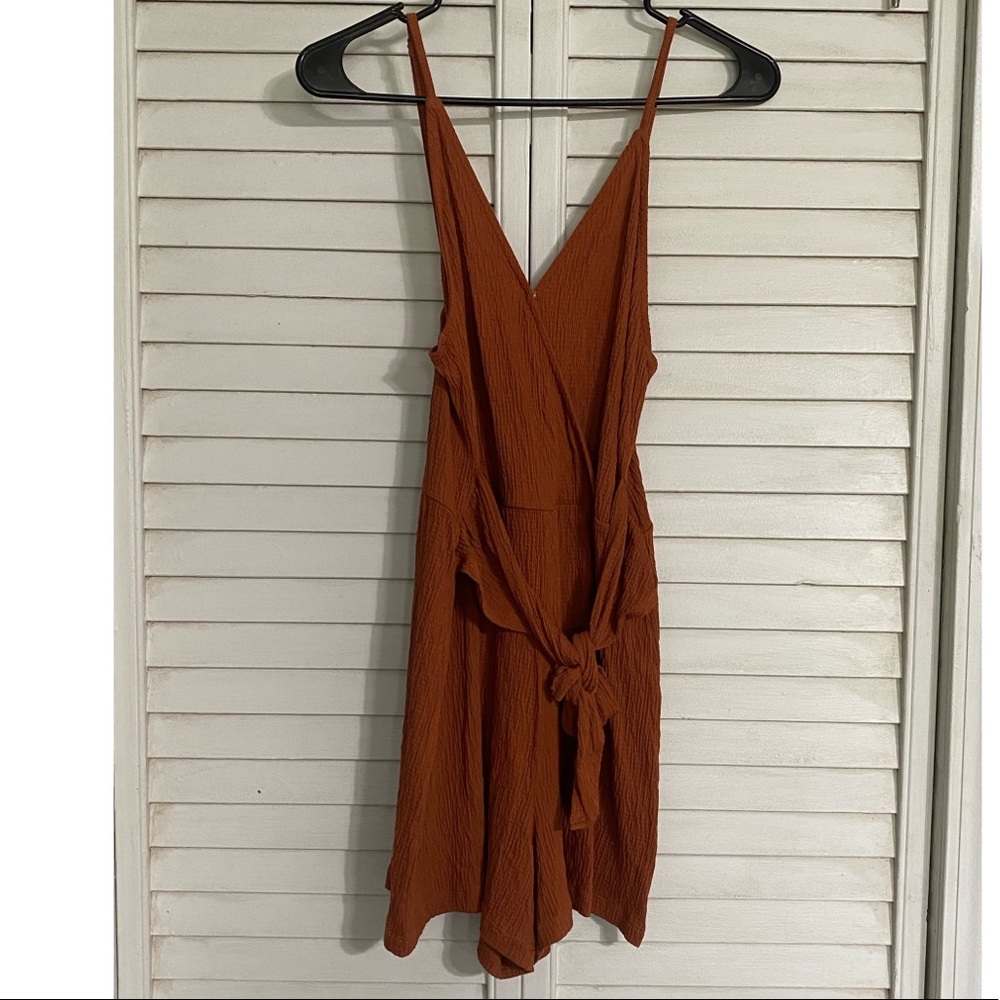 Rust Romper NWT